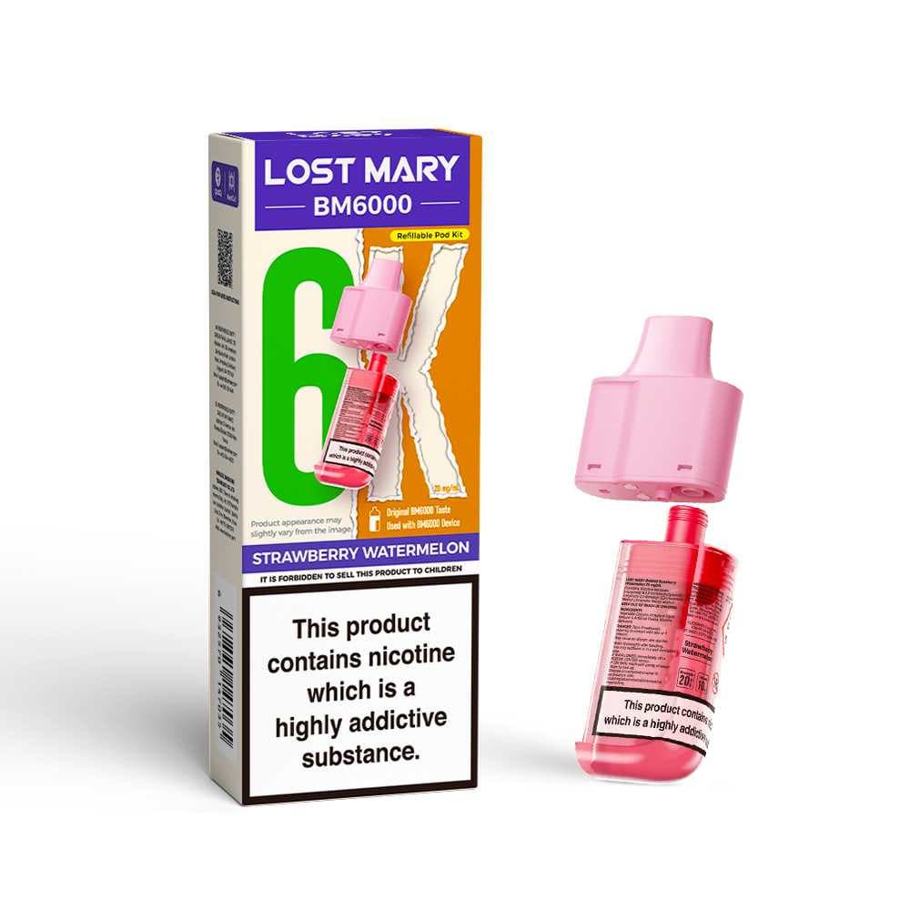Lost Mary Bm6000 Refill Pods | 6,000 Puffs