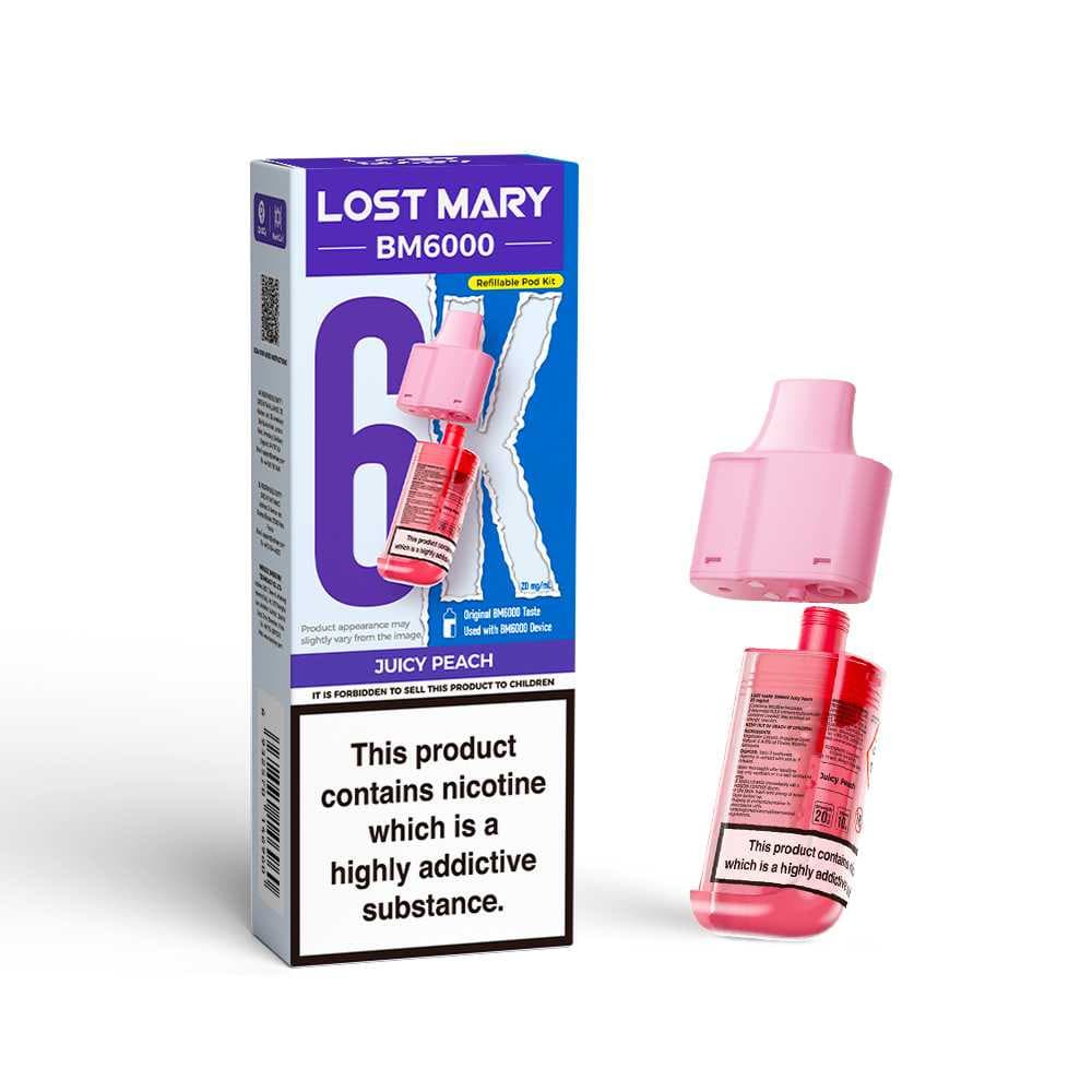 Lost Mary Bm6000 Refill Pods | 6,000 Puffs