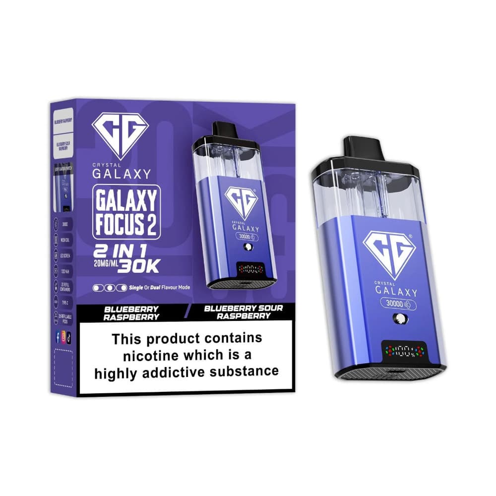 Crystal Galaxy 30k Focus 2 Prefilled Vape Kit