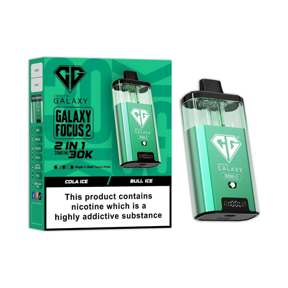 Crystal Galaxy 30k Focus 2 Prefilled Vape Kit