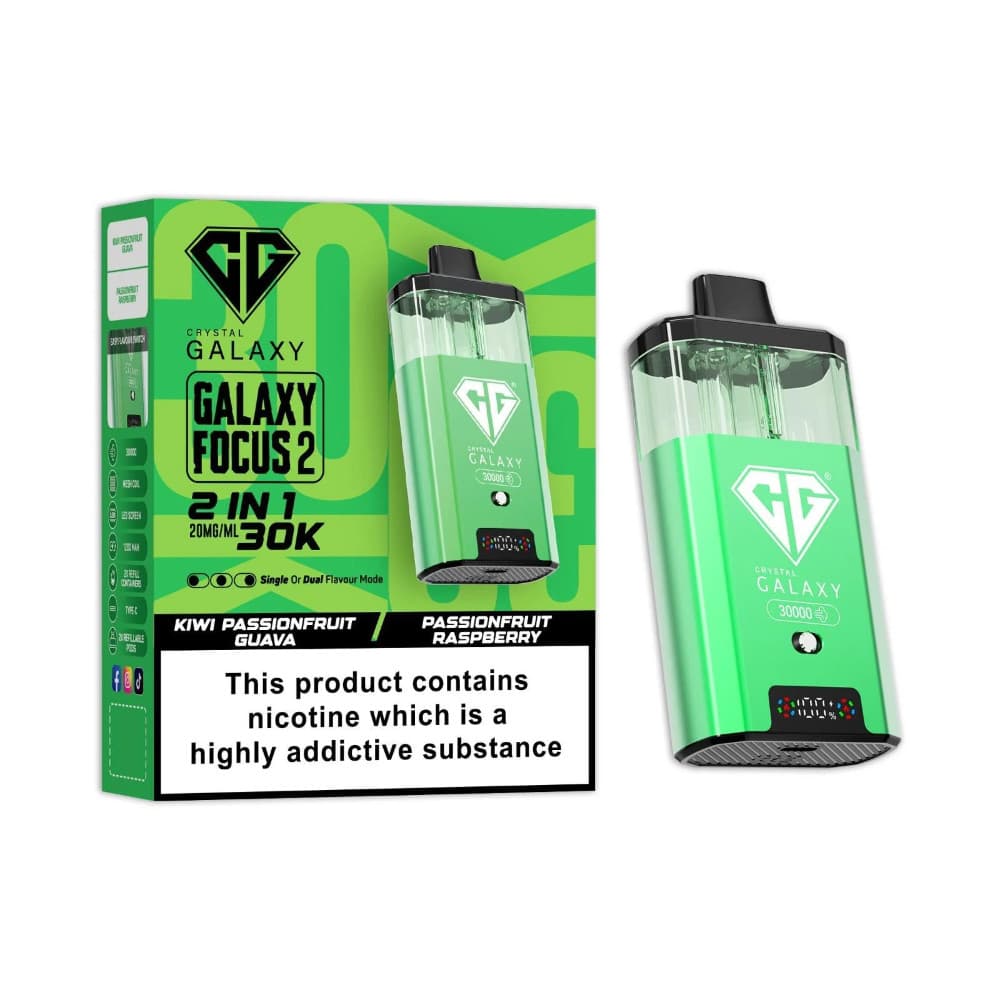 Crystal Galaxy 30k Focus 2 Prefilled Vape Kit