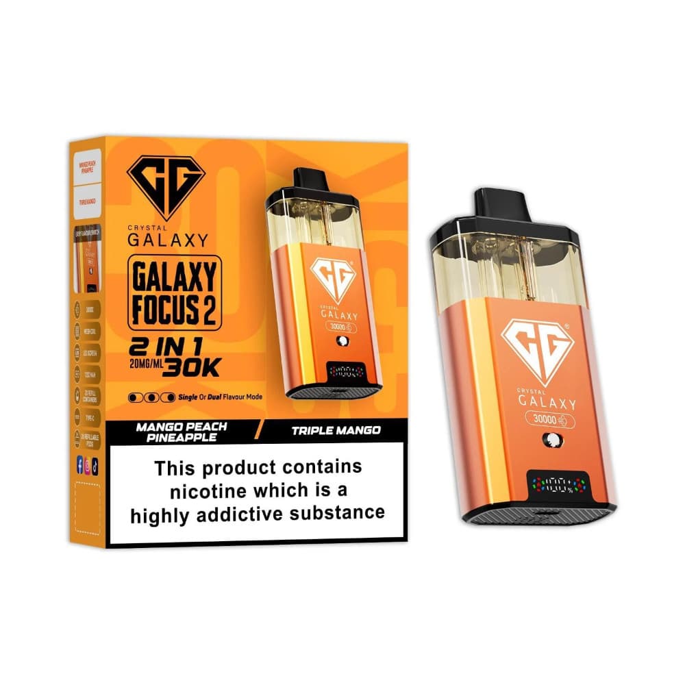 Crystal Galaxy 30k Focus 2 Prefilled Vape Kit