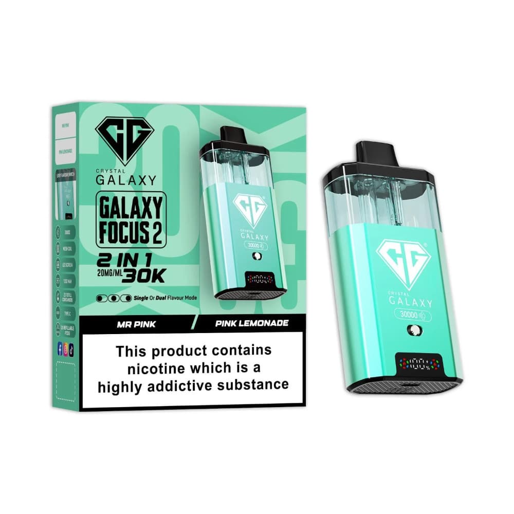 Crystal Galaxy 30k Focus 2 Prefilled Vape Kit