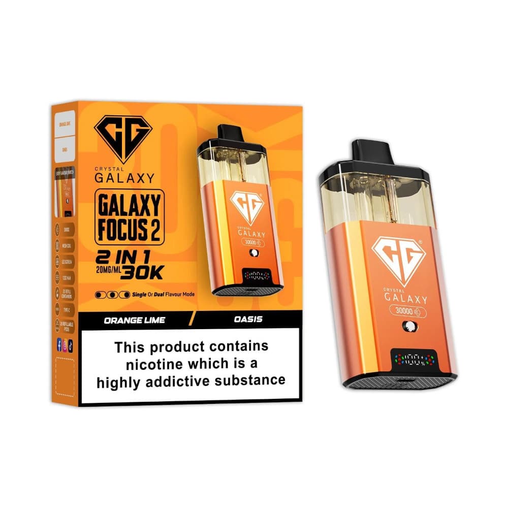 Crystal Galaxy 30k Focus 2 Prefilled Vape Kit
