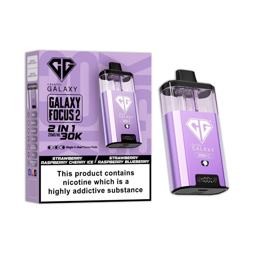 Crystal Galaxy 30k Focus 2 Prefilled Vape Kit