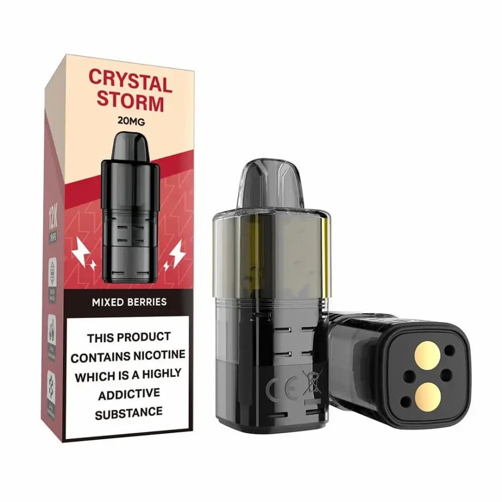 Crystal Strom Bar 12k Refill Pods | 20mg