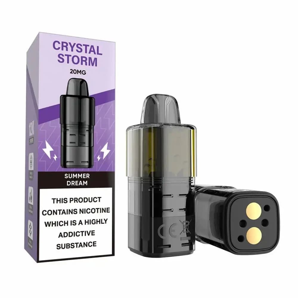 Crystal Strom Bar 12k Refill Pods | 20mg