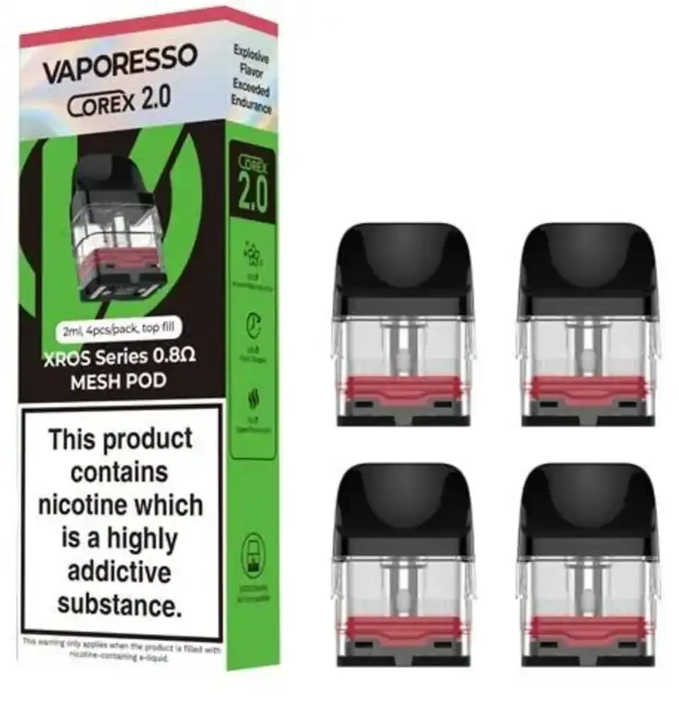 Vaporesso Xros Corex 2.0 Replacement Pods 4 Packs