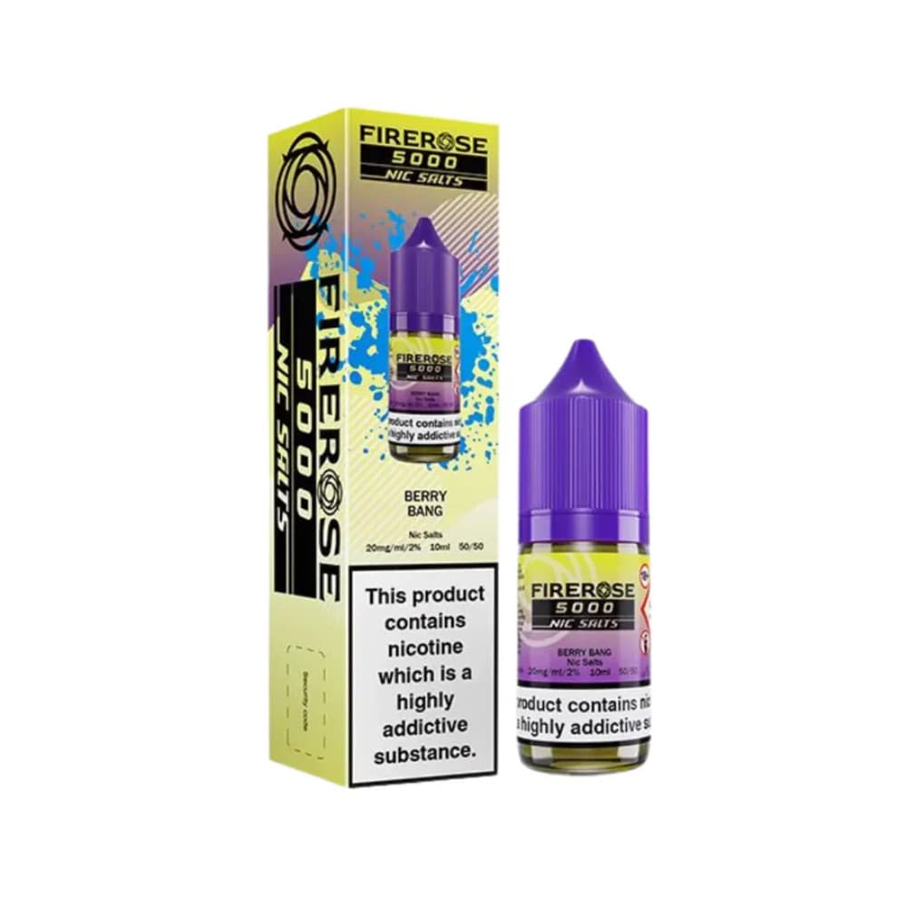 Firerose 5000 Nic Salts e liquids 10ml