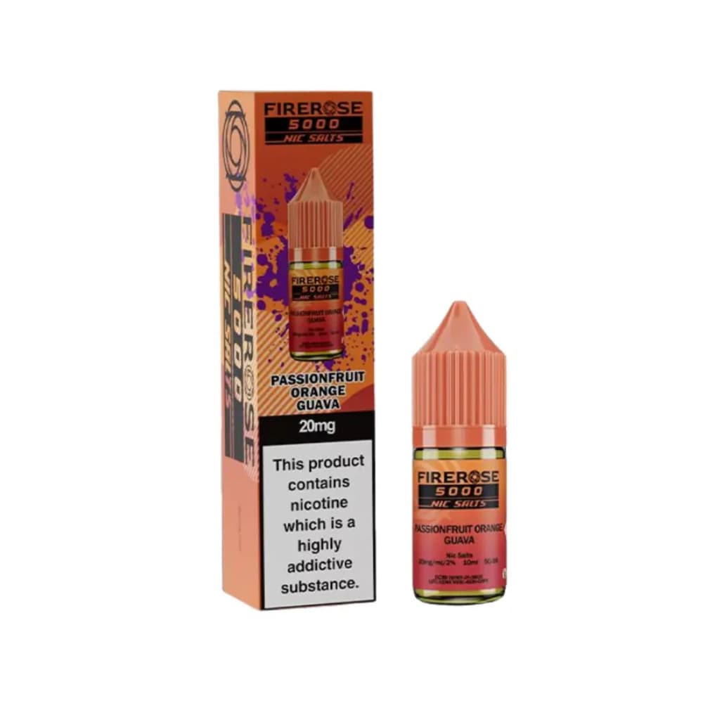 Firerose 5000 Nic Salts e liquids 10ml