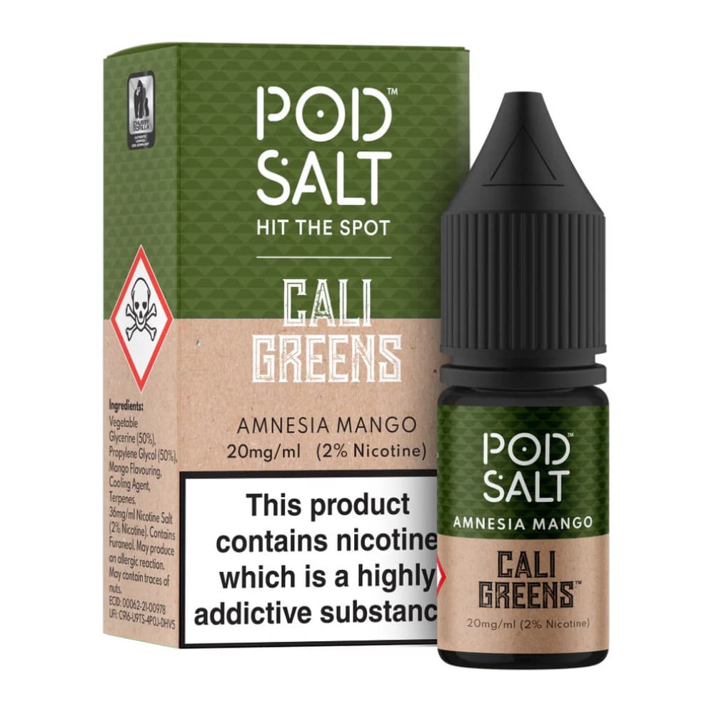 Pod Salt Fusions Nic Salts e liquids 10ml