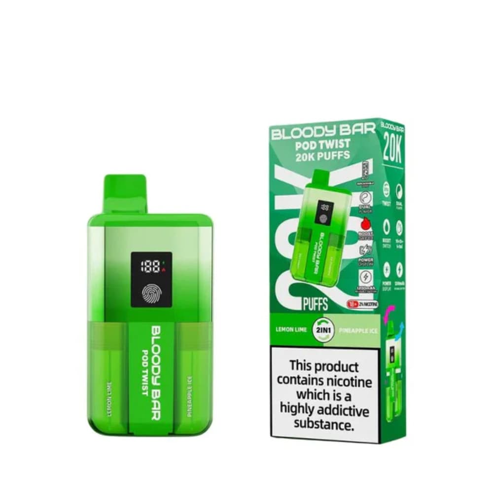 Bloody Bar Twist 20k Prefilled Pod Vape Kit