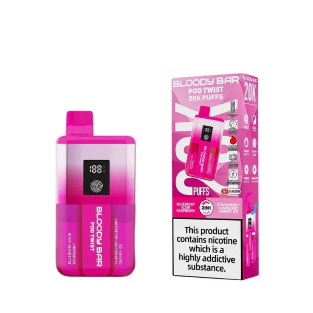 Bloody Bar Twist 20k Prefilled Pod Vape Kit
