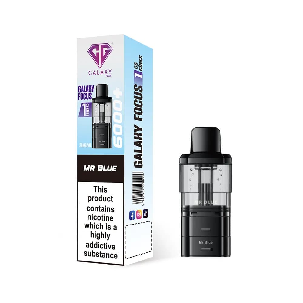 Crystal Galaxy Focus 6k Refill Pods