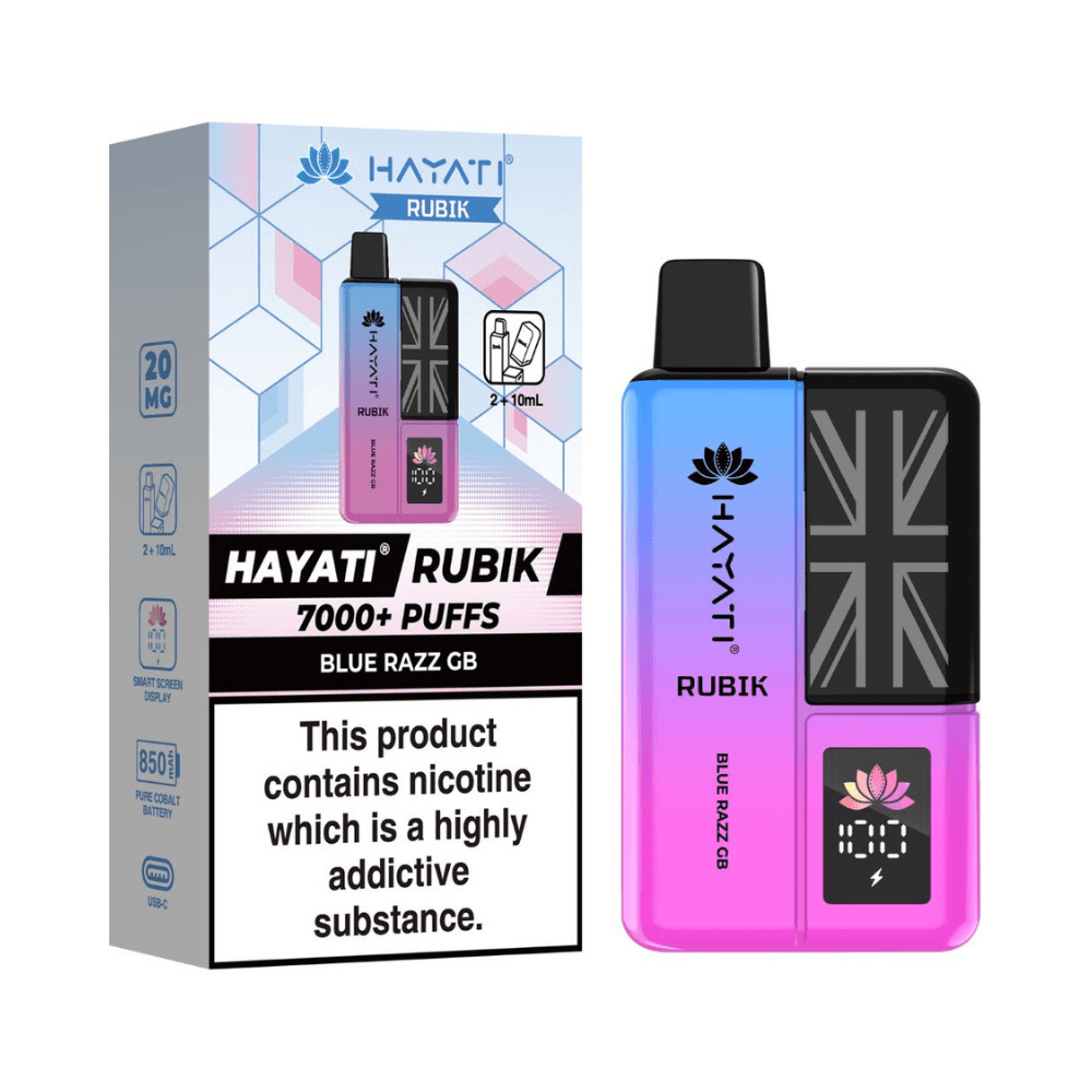 Hayati Rubik 7000 Prefilled Vape Kit