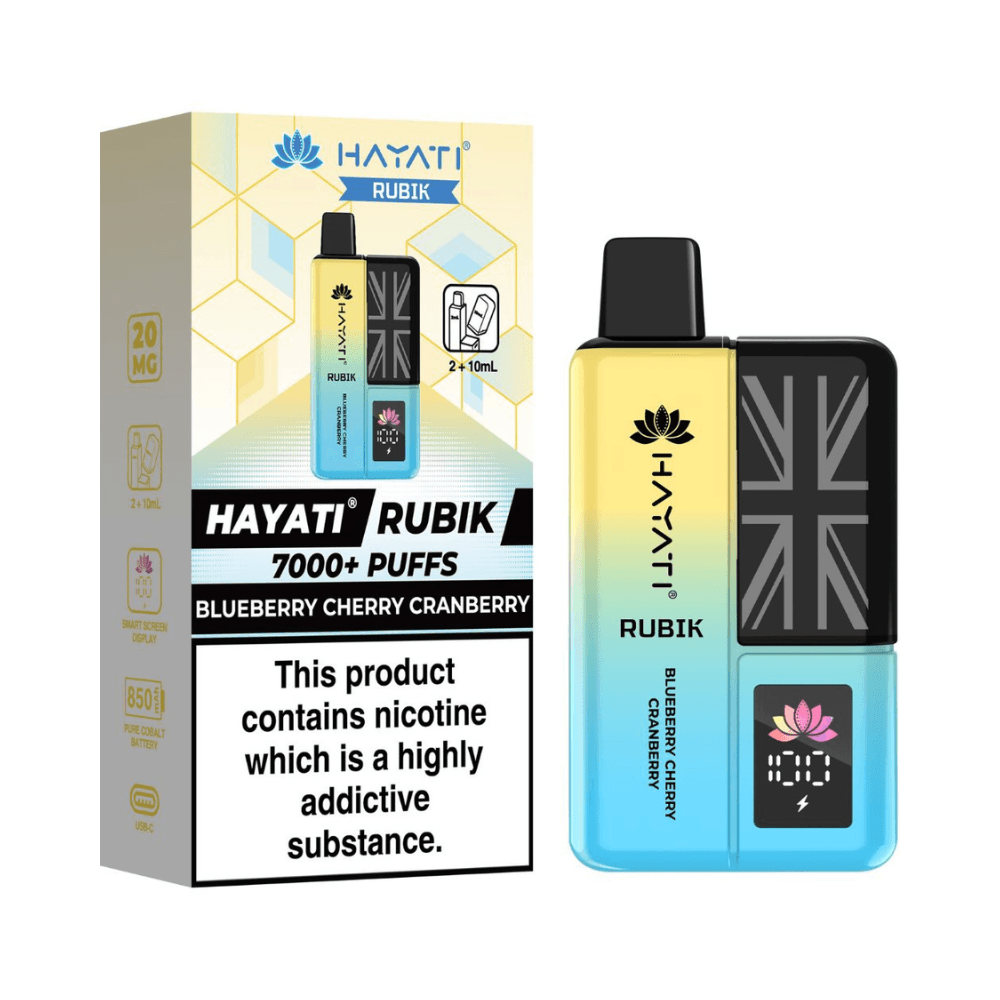 Hayati Rubik 7000 Prefilled Vape Kit