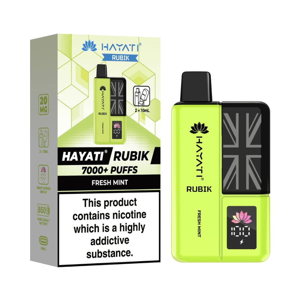 Hayati Rubik 7000 Prefilled Vape Kit