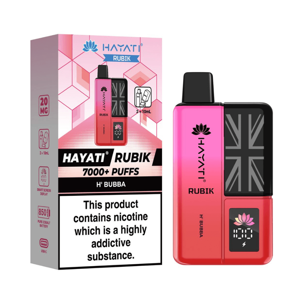 Hayati Rubik 7000 Prefilled Vape Kit