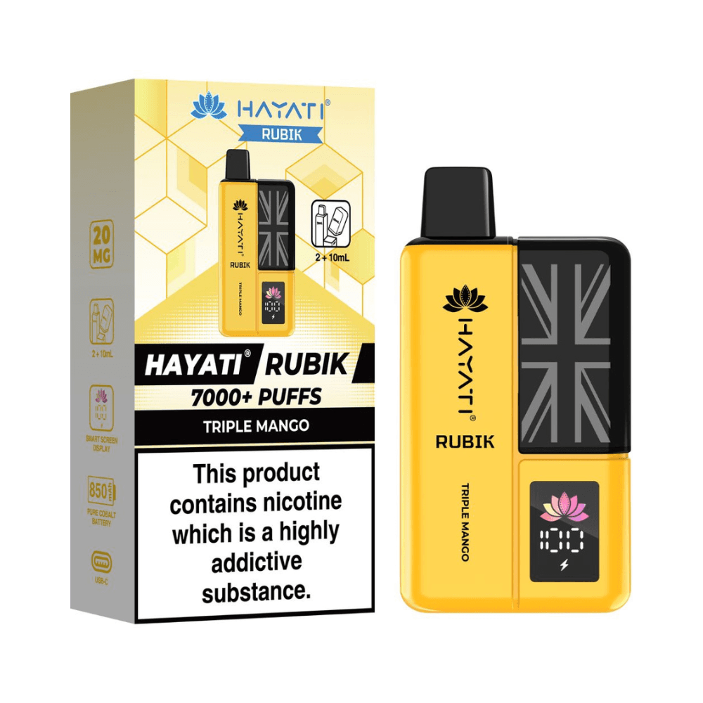 Hayati Rubik 7000 Prefilled Vape Kit