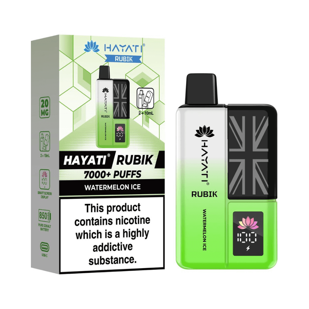 Hayati Rubik 7000 Prefilled Vape Kit