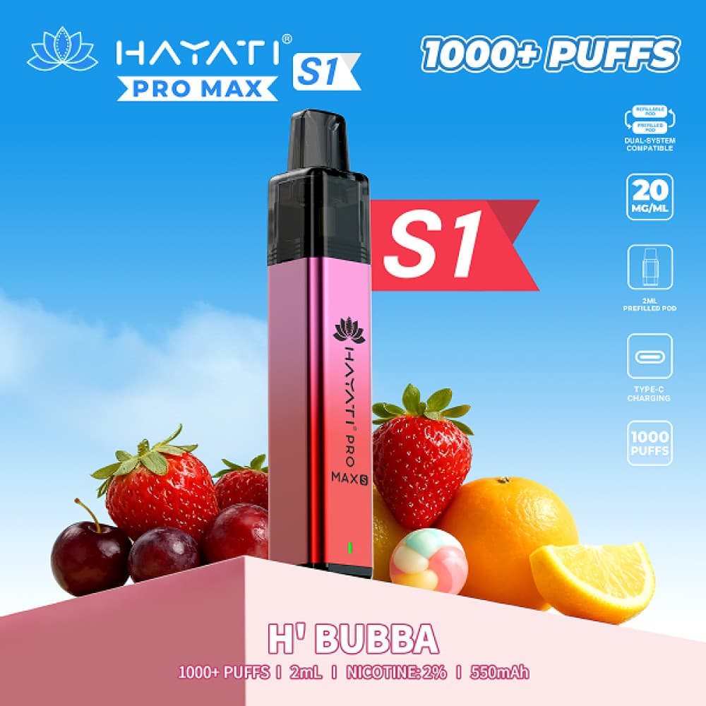 Hayati Pro Max S1 Prefilled Vape Kit