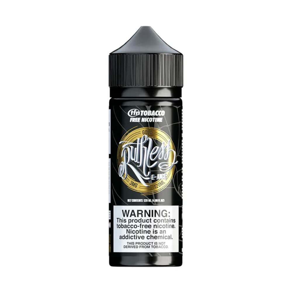  Gold Ruthless Premium E-Liquids 100ml