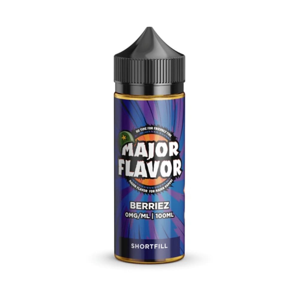  Berriez Major Flavour Shortfill 100ml E-Liquid