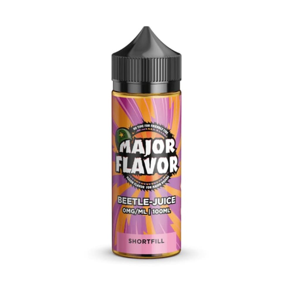  Beetle Juice Major Flavour Shortfill 100ml E-Liquid
