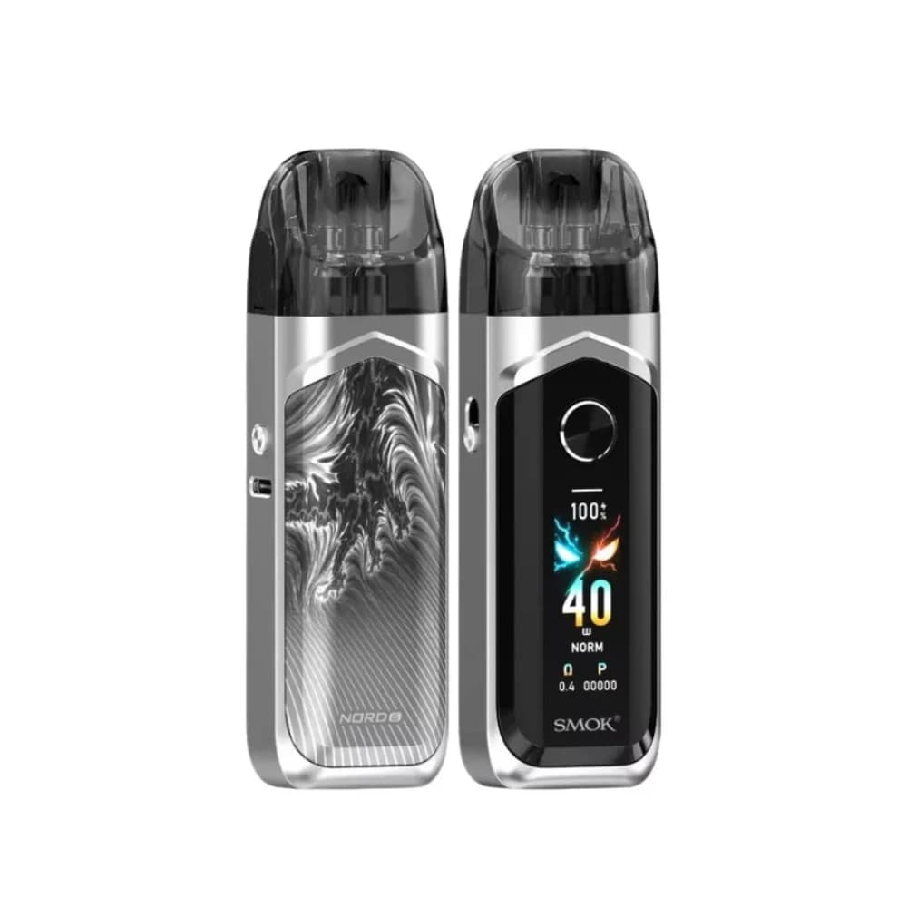  Silver Smok Nord 6 Vape Pod Kit