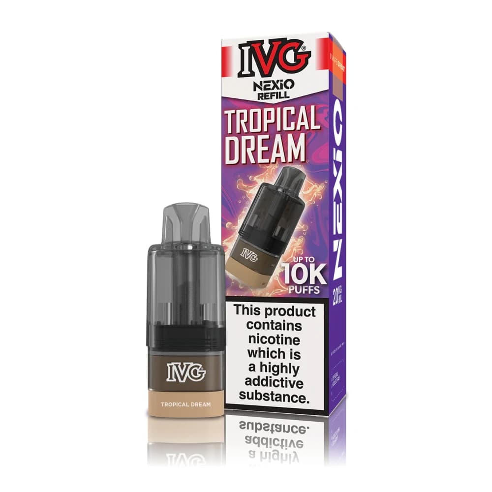  Tropical Dream IVG Nexio Refill Pods | 10,000 Puffs | Prefilled Container