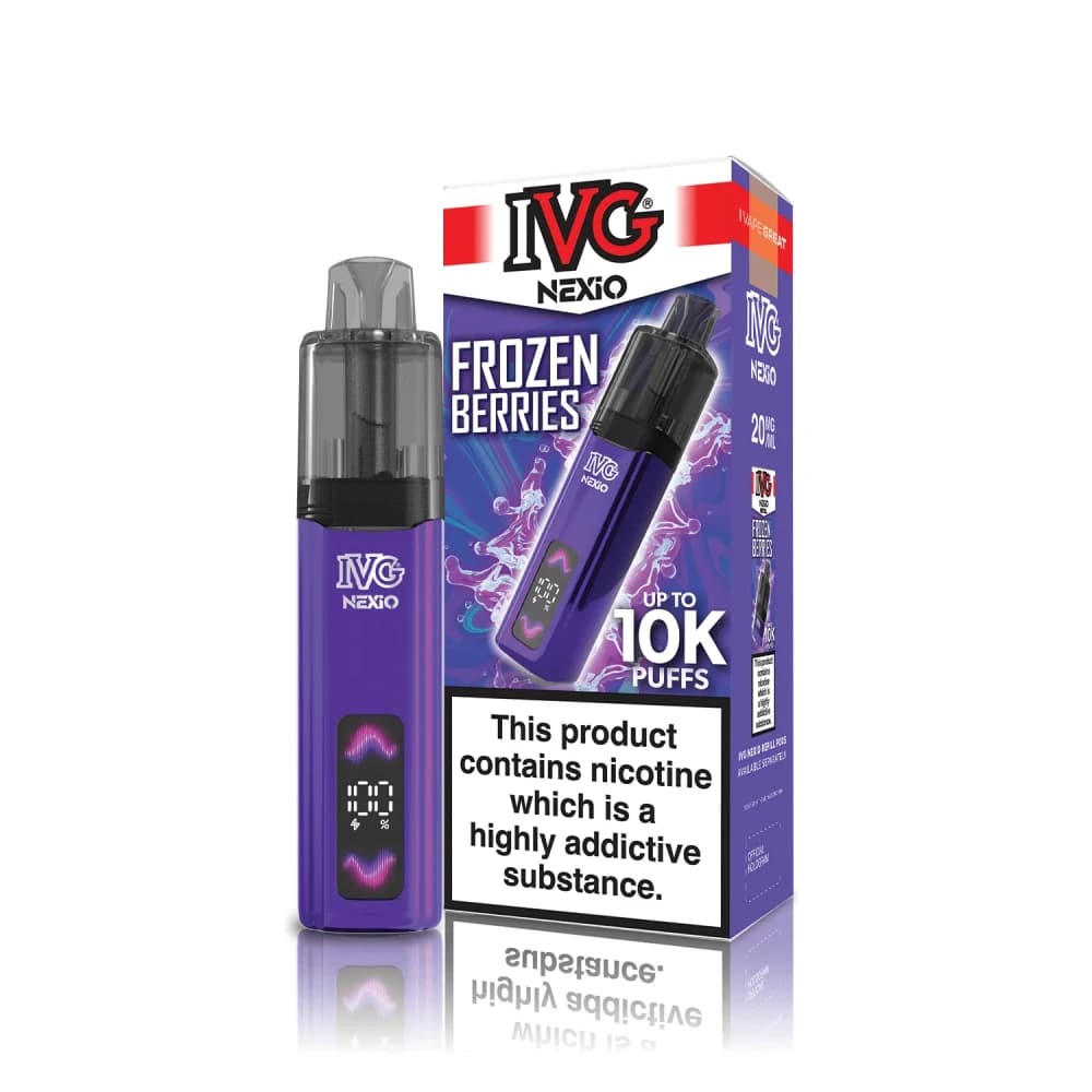  Frozen Berries IVG Nexio Vape Kit | 10,000 Puffs