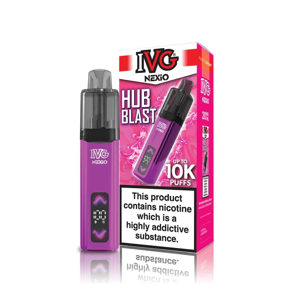 Hub Blast IVG Nexio Vape Kit | 10,000 Puffs