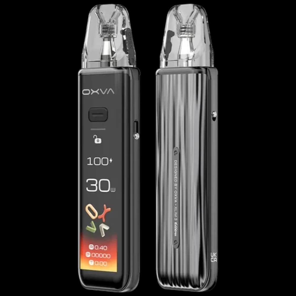  Metal Grey Oxva Xlim 3 Ultra Vape Kit
