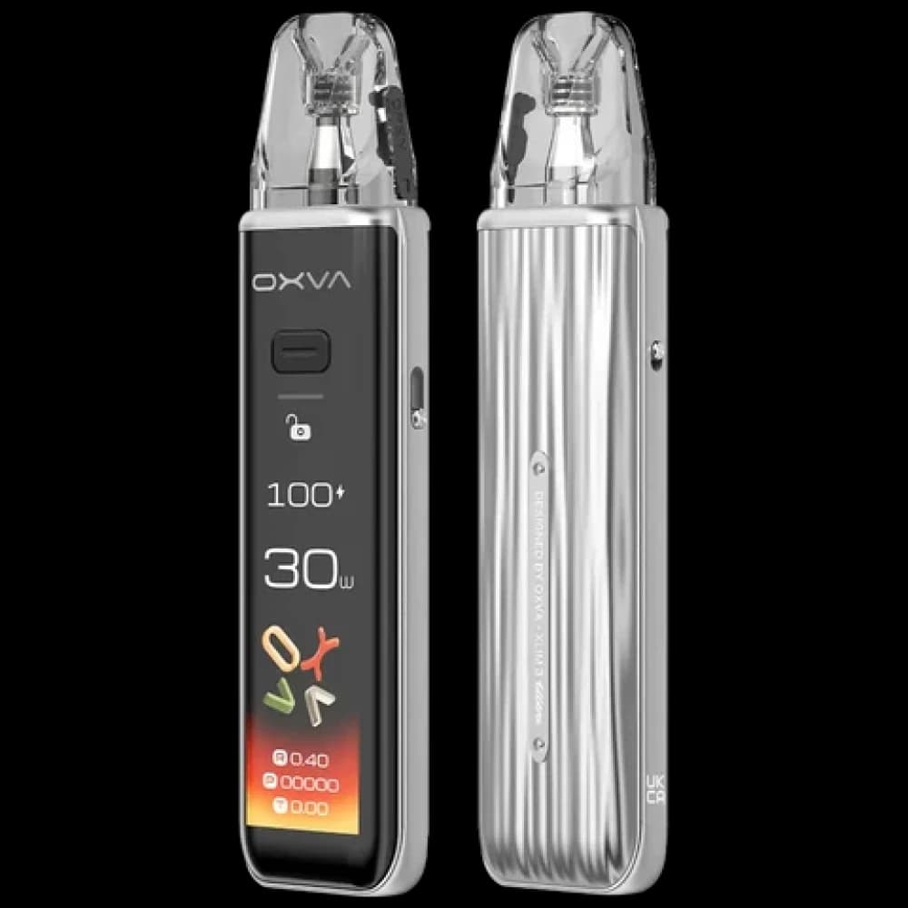  Midnight Silver Oxva Xlim 3 Ultra Vape Kit