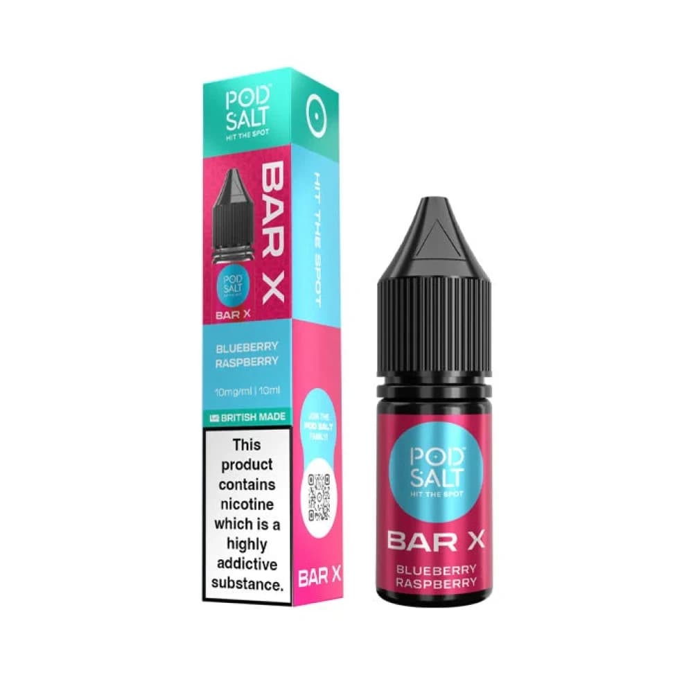  Blueberry Raspberry / 5mg Pod Salt Bar X 10ml E-liquid Box of 10