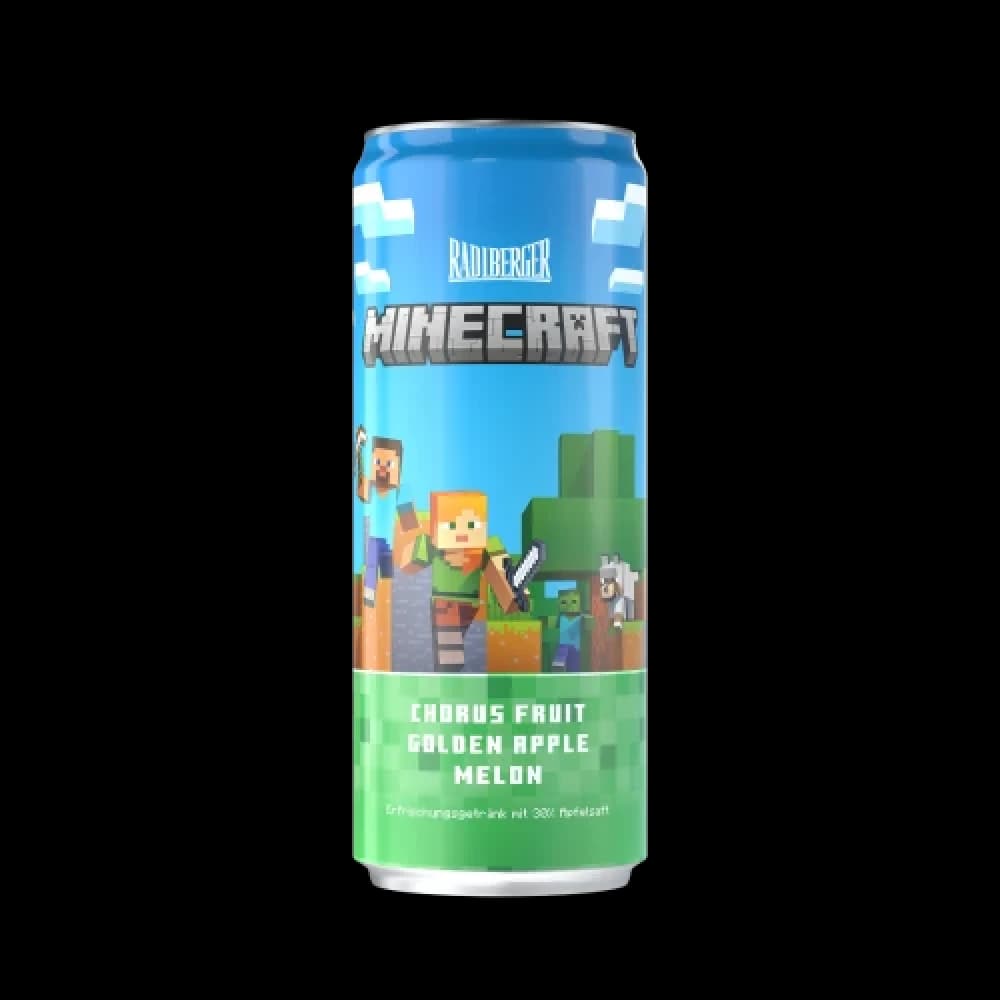  Chorus Fruit Golden Apple Melon Radlberger Minecraft Drink 330ml