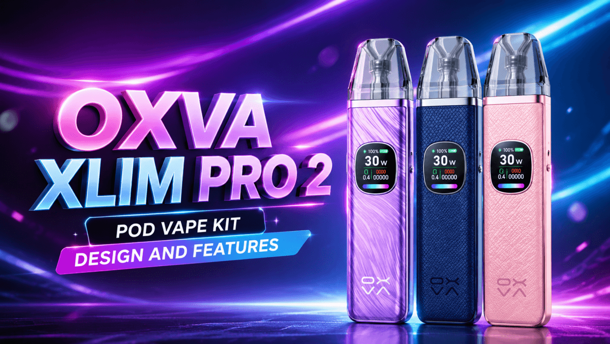Oxva Xlim Pro 2 Pod Vape Kit Design and Features