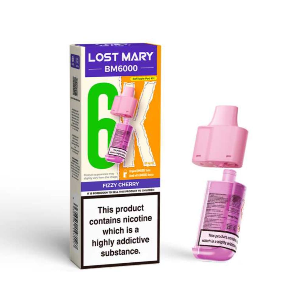 Lost Mary Bm6000 Refill Pods | 6,000 Puffs