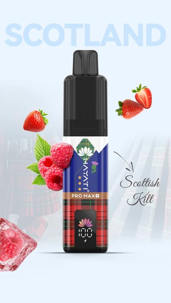 Hayati Pro Max+ Souvenir Edition (Scotland) 6k | Box of 5