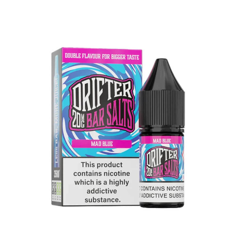Driffter Bar Nic Salts 10ml | Pack of 12
