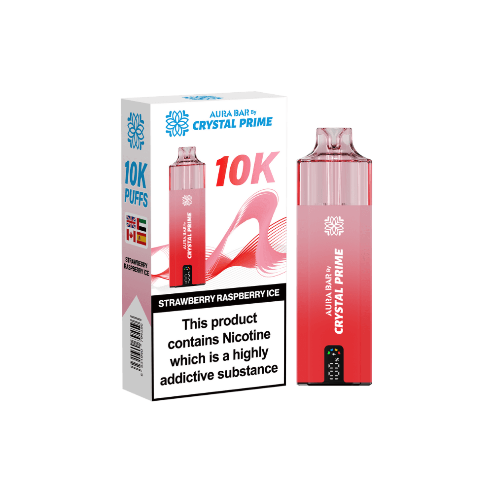 Crystal Prime Aura Bar 10K Prefilled Vape Kit