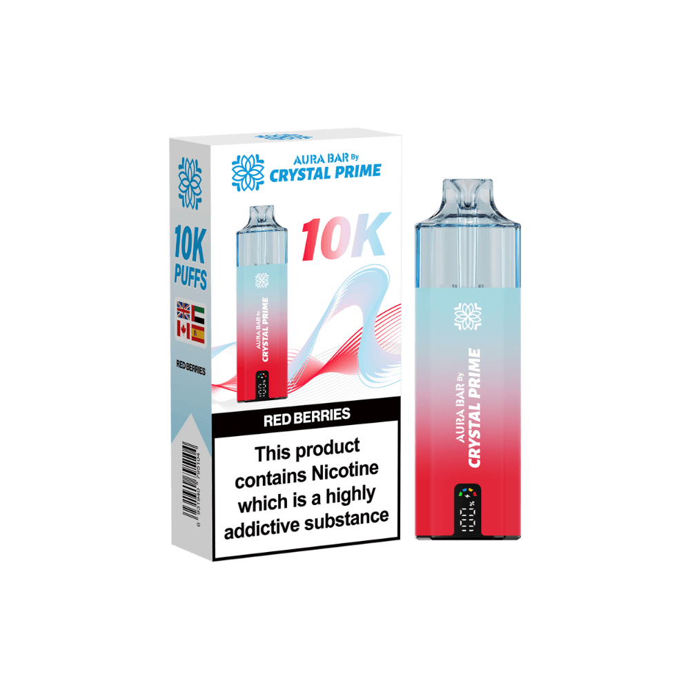 Crystal Prime Aura Bar 10K Prefilled Vape Kit