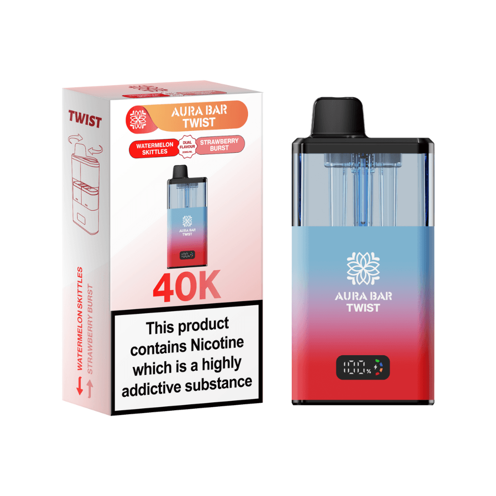 Crystal Prime Aura Bar Twist 40K Vape Kit
