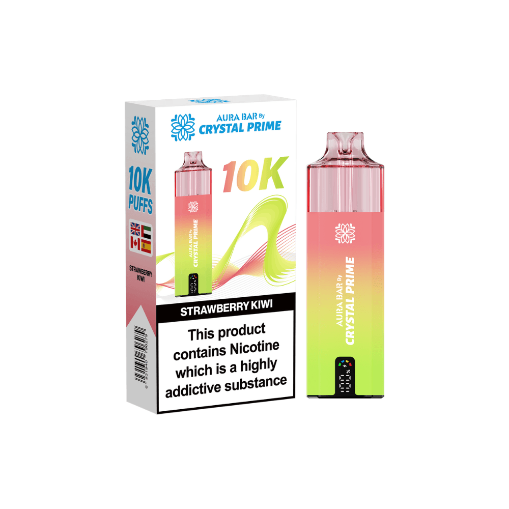 Crystal Prime Aura Bar 10K Prefilled Vape Kit