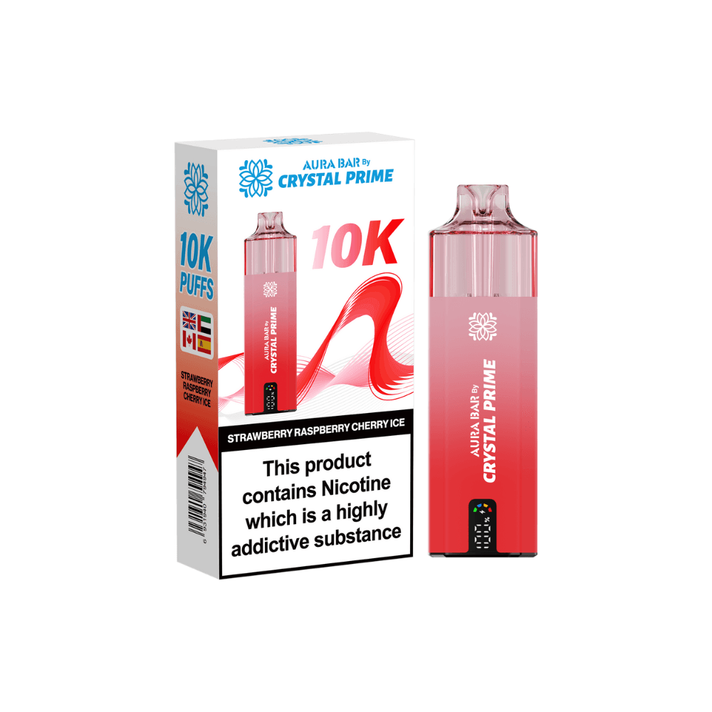 Crystal Prime Aura Bar 10K Prefilled Vape Kit