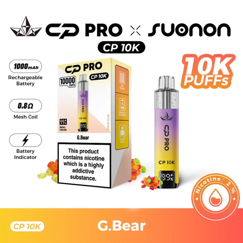 Crystal Pro CP 10k Prefilled Pod Vape Kit