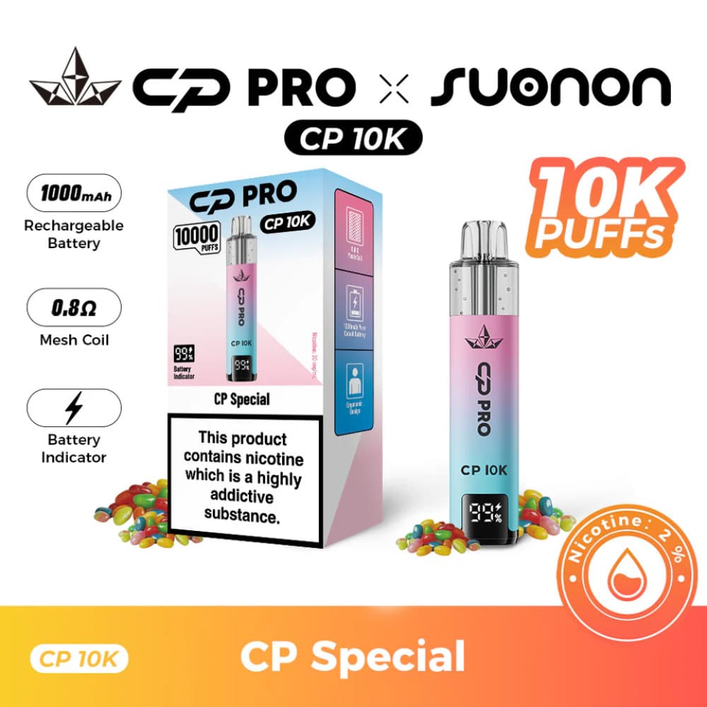 Crystal Pro CP 10k Prefilled Pod Vape Kit