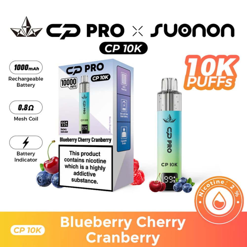 Crystal Pro CP 10k Prefilled Pod Vape Kit