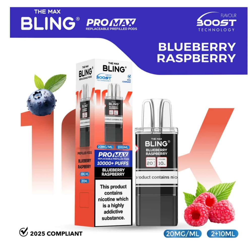 The Crystal Bling Pro Max 10k Pods