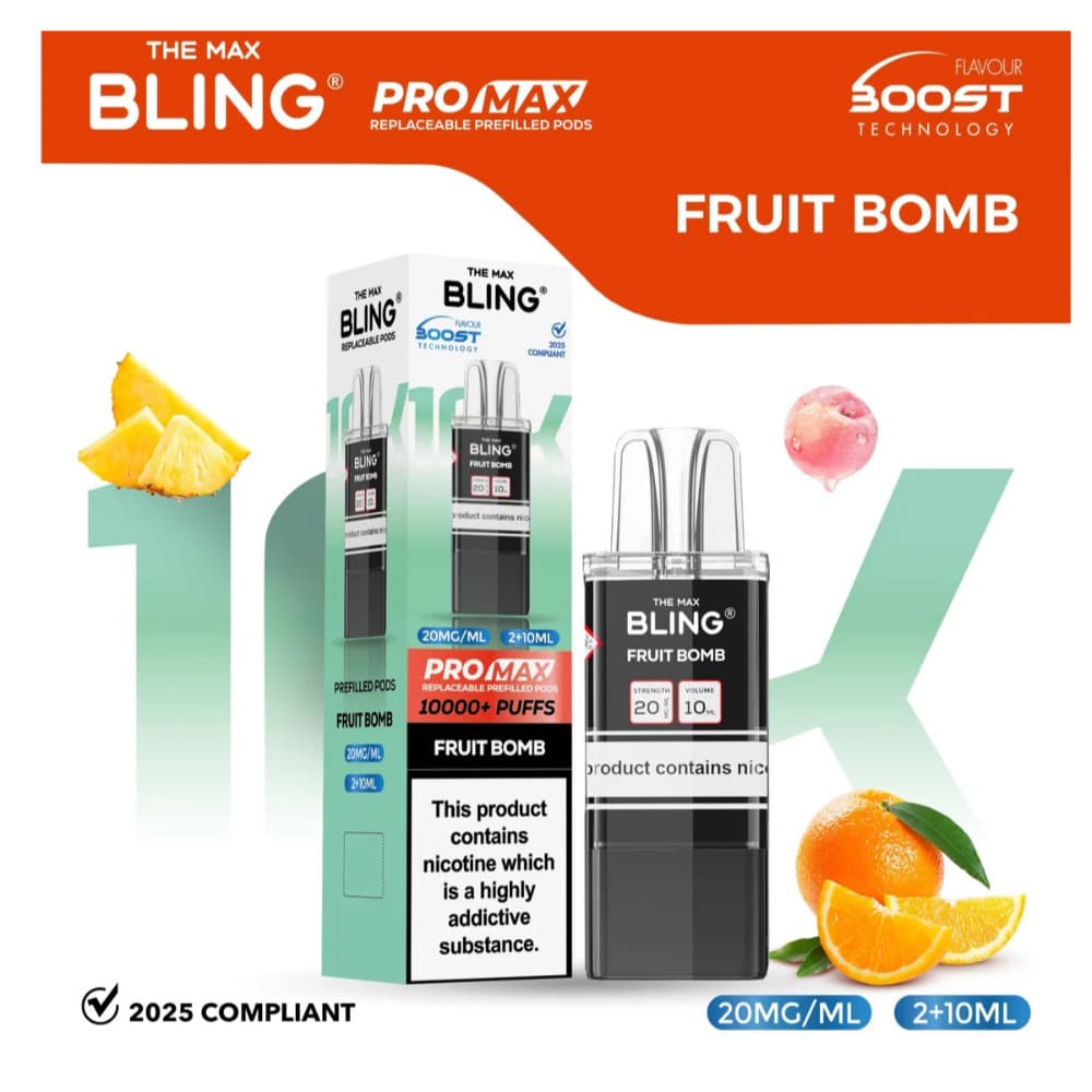 The Crystal Bling Pro Max 10k Pods